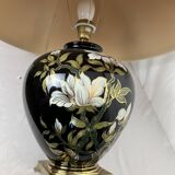 Important English porcelain lamp signed Drimmer 1989