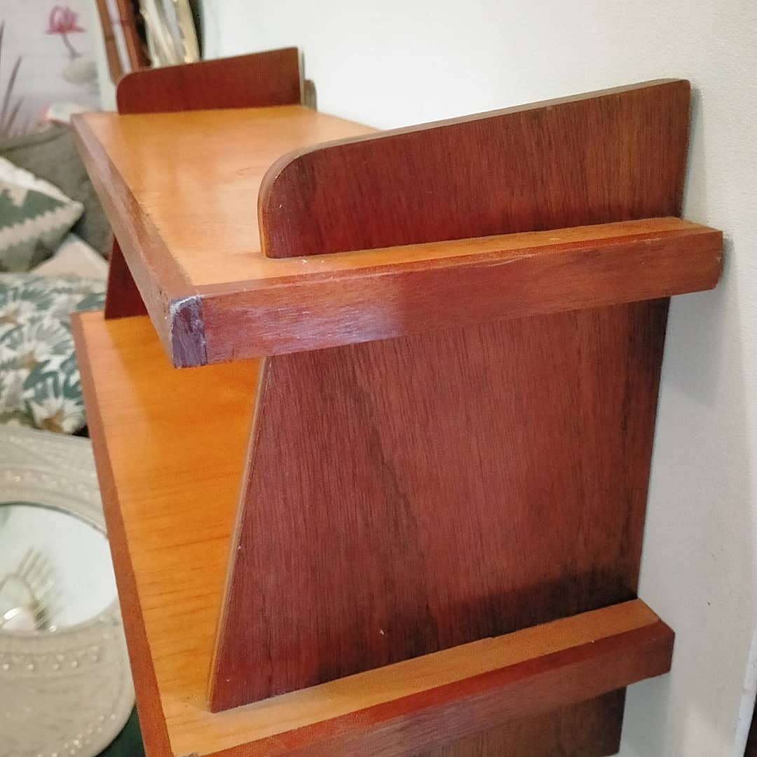 Vintage wall shelf