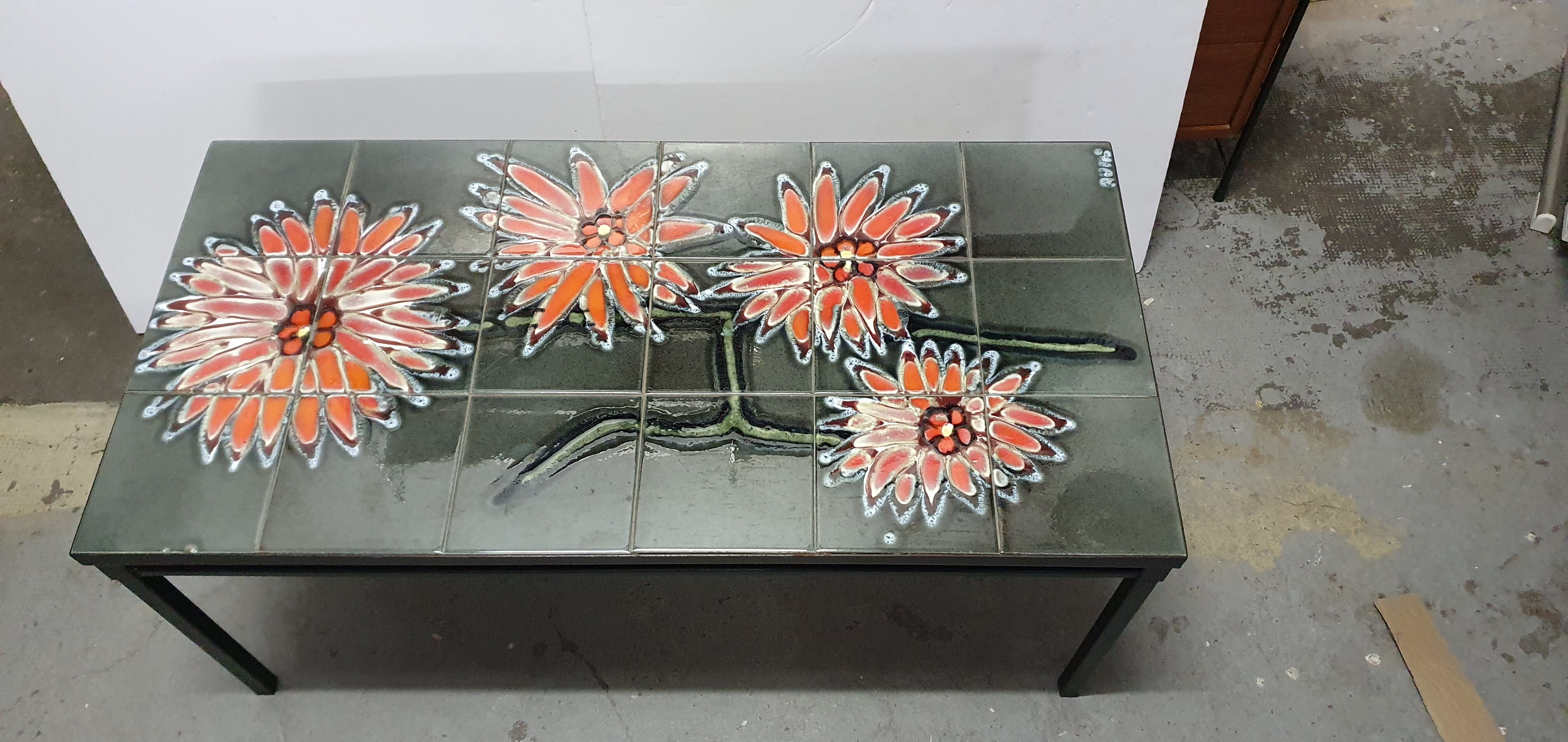 Adri belgium coffee table 60s