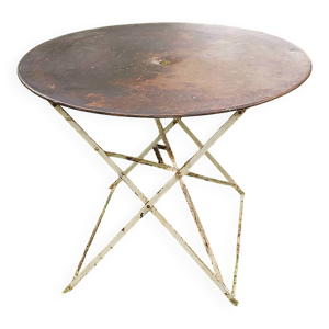 Table ronde de jardin