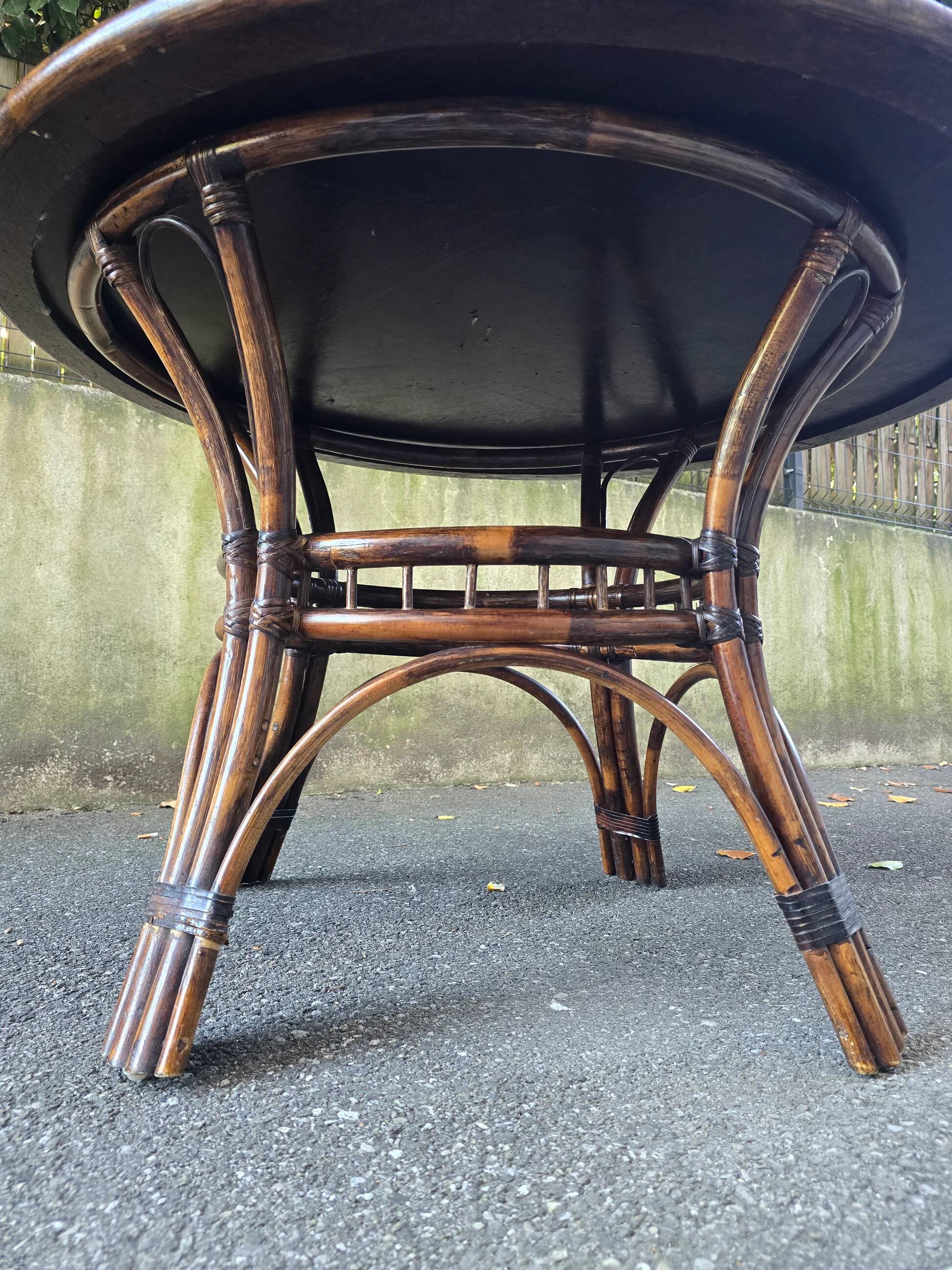 Vintage dining table Maison Maugrion