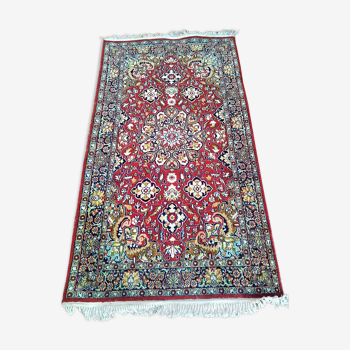 Ancien tapis oriental 170 x 93 cm