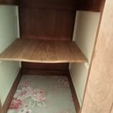 Bedside end of art deco sofa