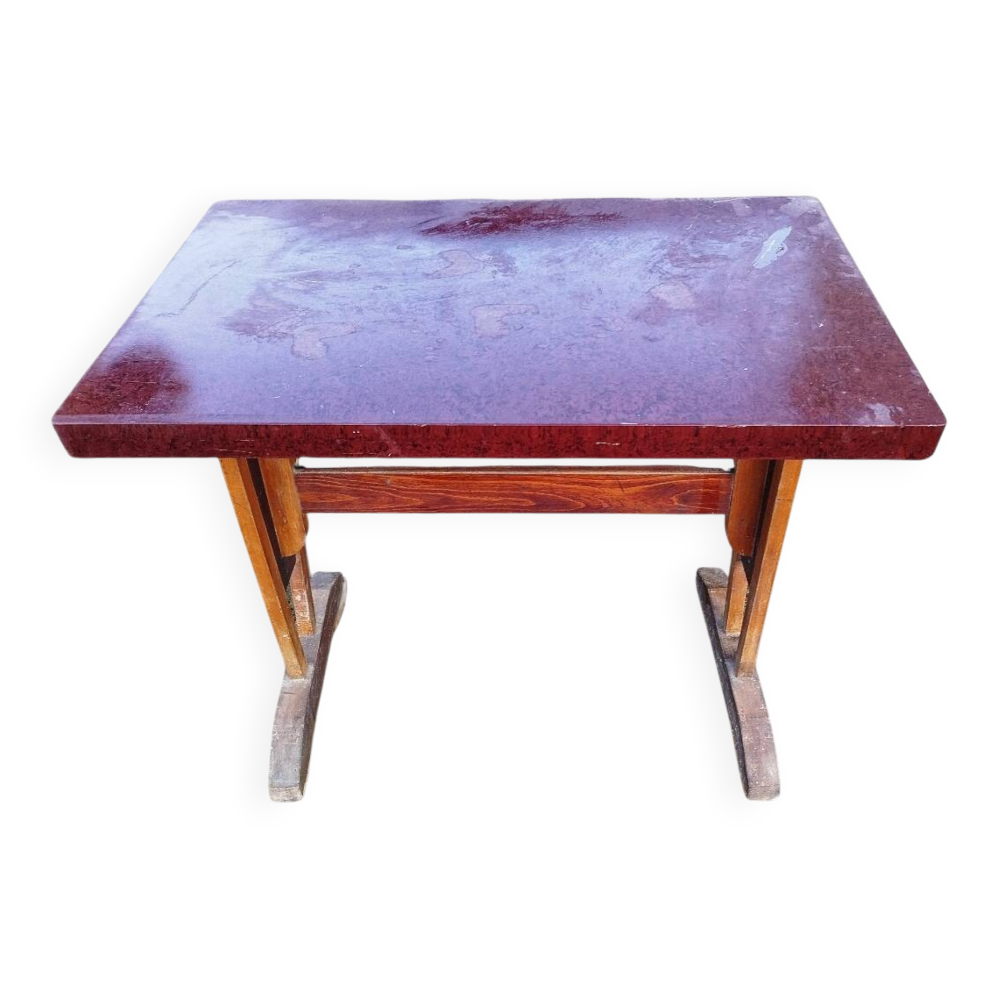 Art Deco bistro table in Bakelite – 1925