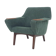 Scandinavian modern kids lounge chair, 1950's