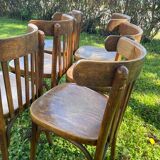 Lot of 6 bistro chairs