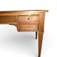 Antique Louis XVI / Directory desk – gilded leather – 5 drawers – keys
