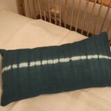 Coussin en lin ancien coloré