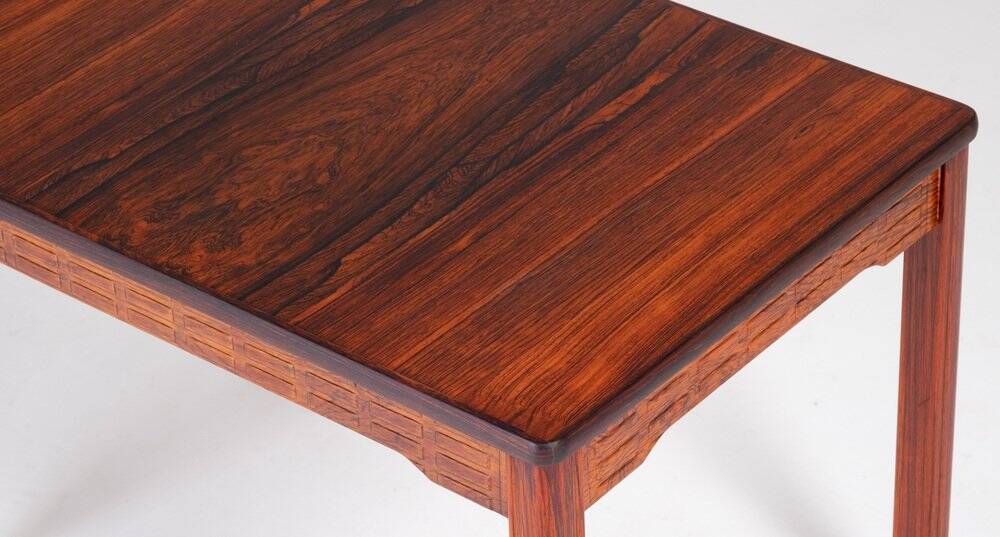 Side Table or Coffee Table in Rosewood, Denmark, 1960s