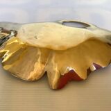 Brass ginkgo leaf empty pocket