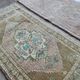Set of 2 vintage handmade Turkish rugs 50x99 cm