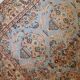 Vintage indian carpet tabriiz handmade 126cm x 188cm 1960s, 1c736