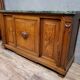 Louis XVI style mahogany and burl wood sideboard, 19th century