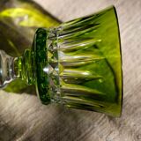 6 verres Baccarat Modèle Piccadilly en cristal doublé de couleurs