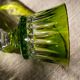 6 Baccarat glasses Piccadilly Model in colored crystal