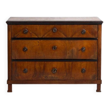 Antique Biedermeier chest of drawers (circa 1830)