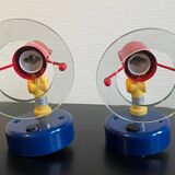 Pair of Memphis style spotlights from the 85/90s in box