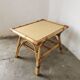 Rattan coffee table