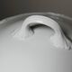 Vintage white Limoges fine porcelain soup/vegetable dish attributed to Bernardaud