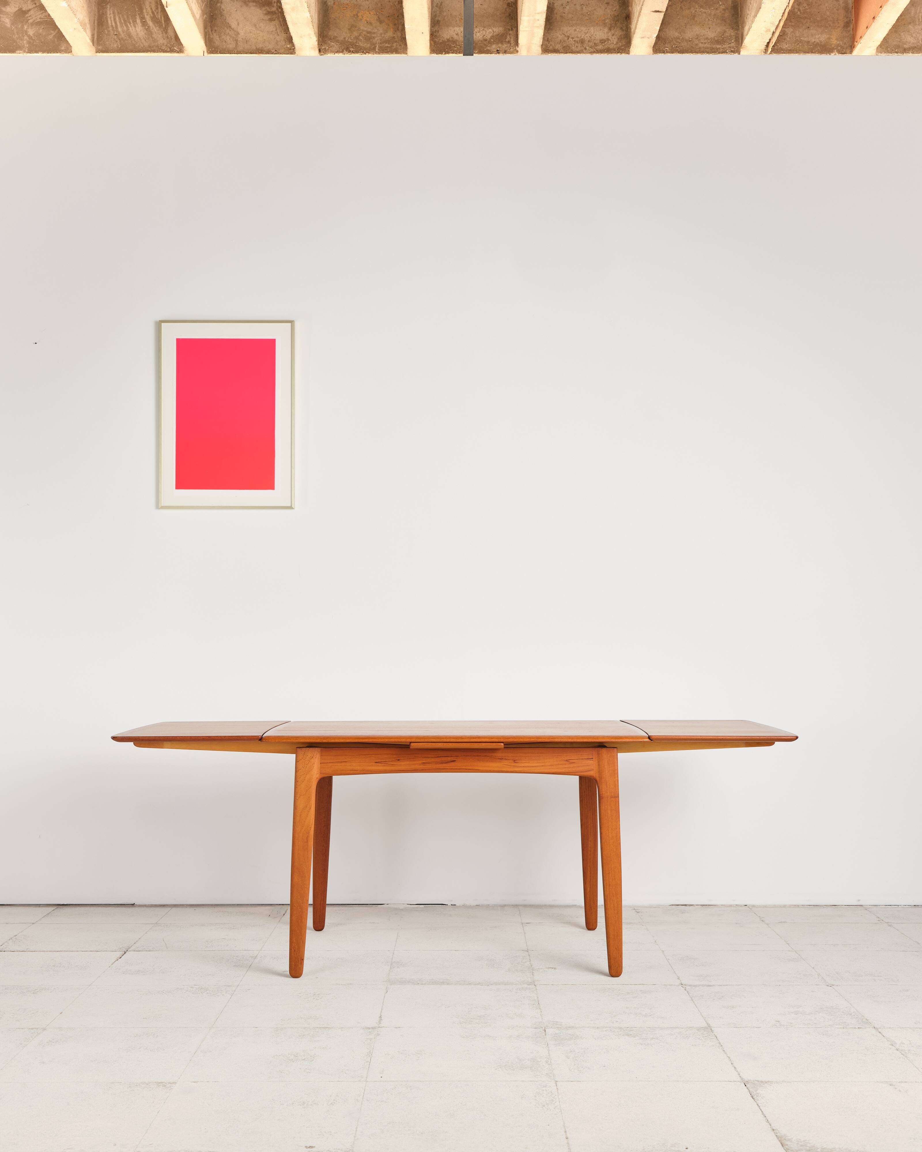 Extendable table by Svend Aage Madsen for K. Knudsen & Son