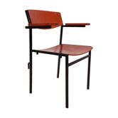 Vintage Dutch dining chairs designed by Gijs van der Sluis