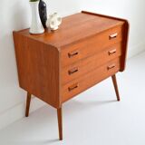 Scandinavian / Danish teak chest of drawers 1960s