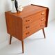 Commode scandinave / Danoise teck 1960s