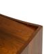 Pair of side tables or coffee tables in rosewood. 1970s.