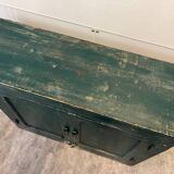 Ancien buffet parisien bois patiné / meuble de métier arct