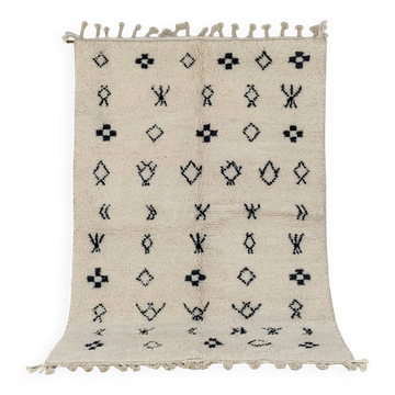 Tapis Beni Ouarain, 250 x 165 cm || 8,2 x 5,41 pieds, MS-316
