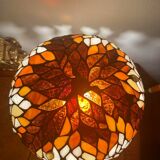Lampe bronze femme