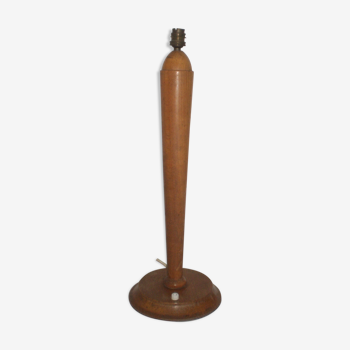 Wooden lamp foot