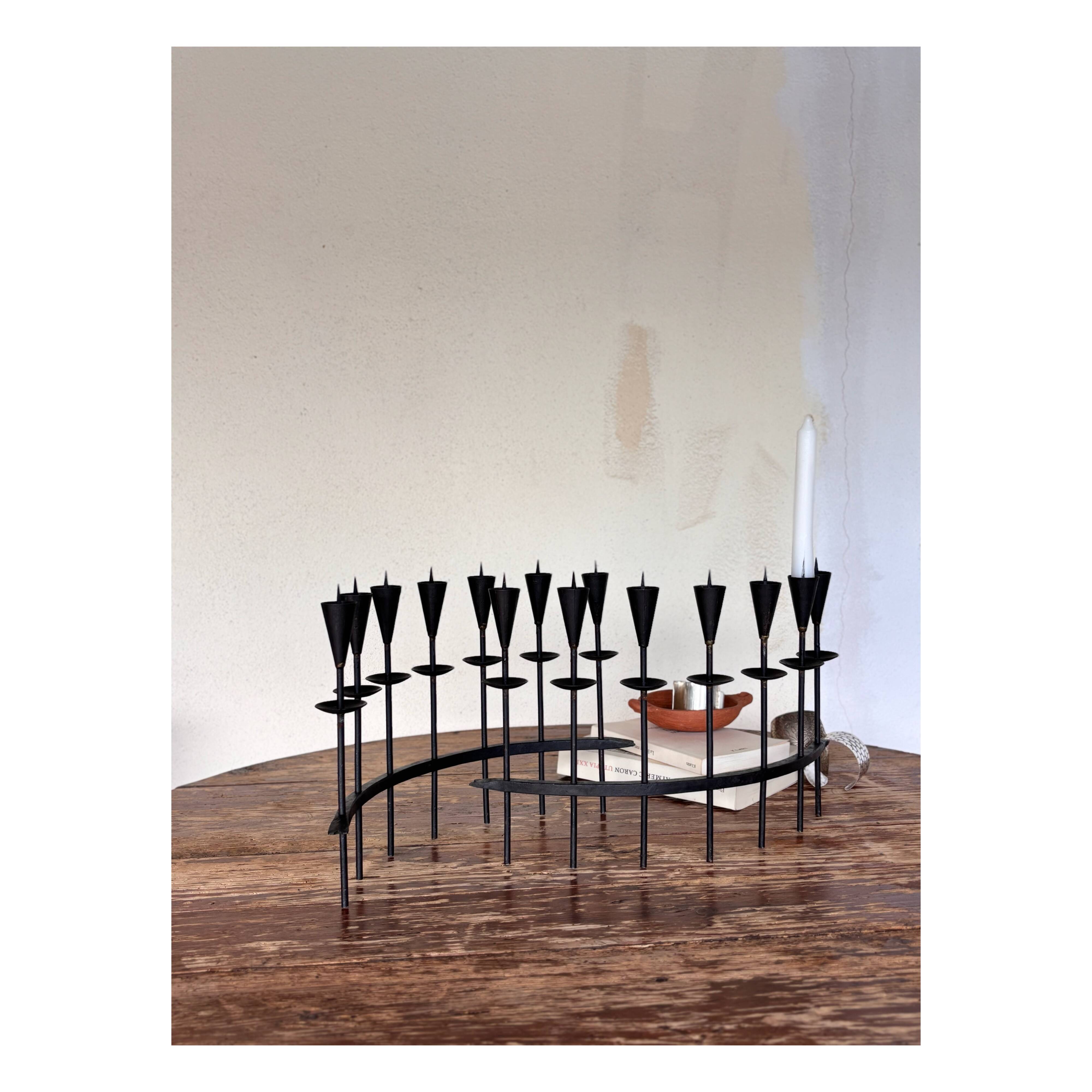 Chandelier brutaliste