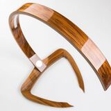 SCORPIO Walnut Wood Desk Lamp