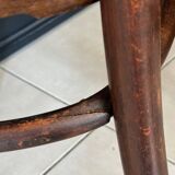 Ancienne paire de chaises bistrot Thonet N10