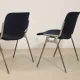 Pair of 2 vintage chairs DSC 106 by Giancarlo Piretti for Anonima Casteli 1965.Ref : CAT
