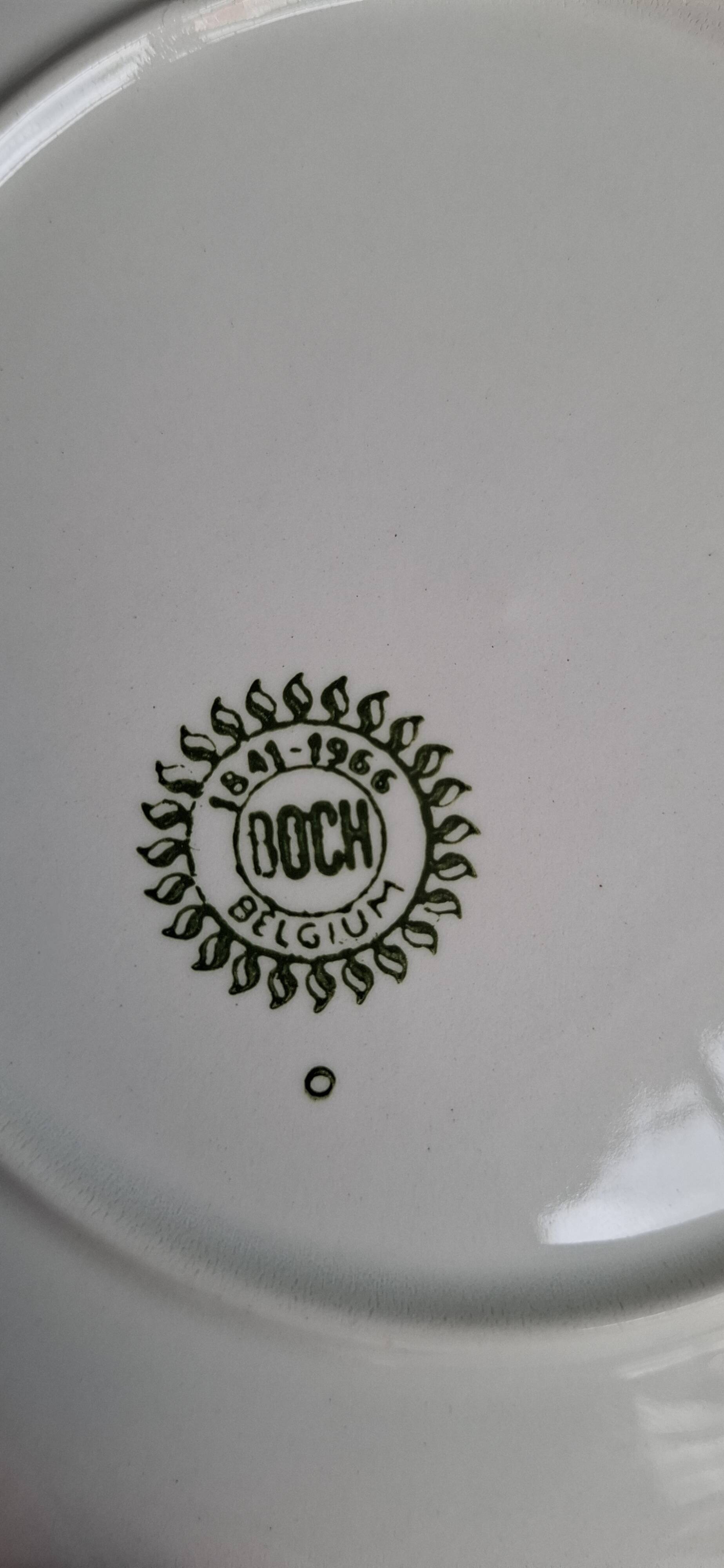 Set 6 assiettes Bernadette Boch 1966