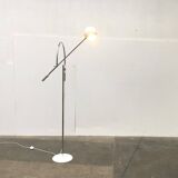 Floor lamp model Orbiter from the mid-century space age by Robert Sonneman for Luci Italia, 1960s.