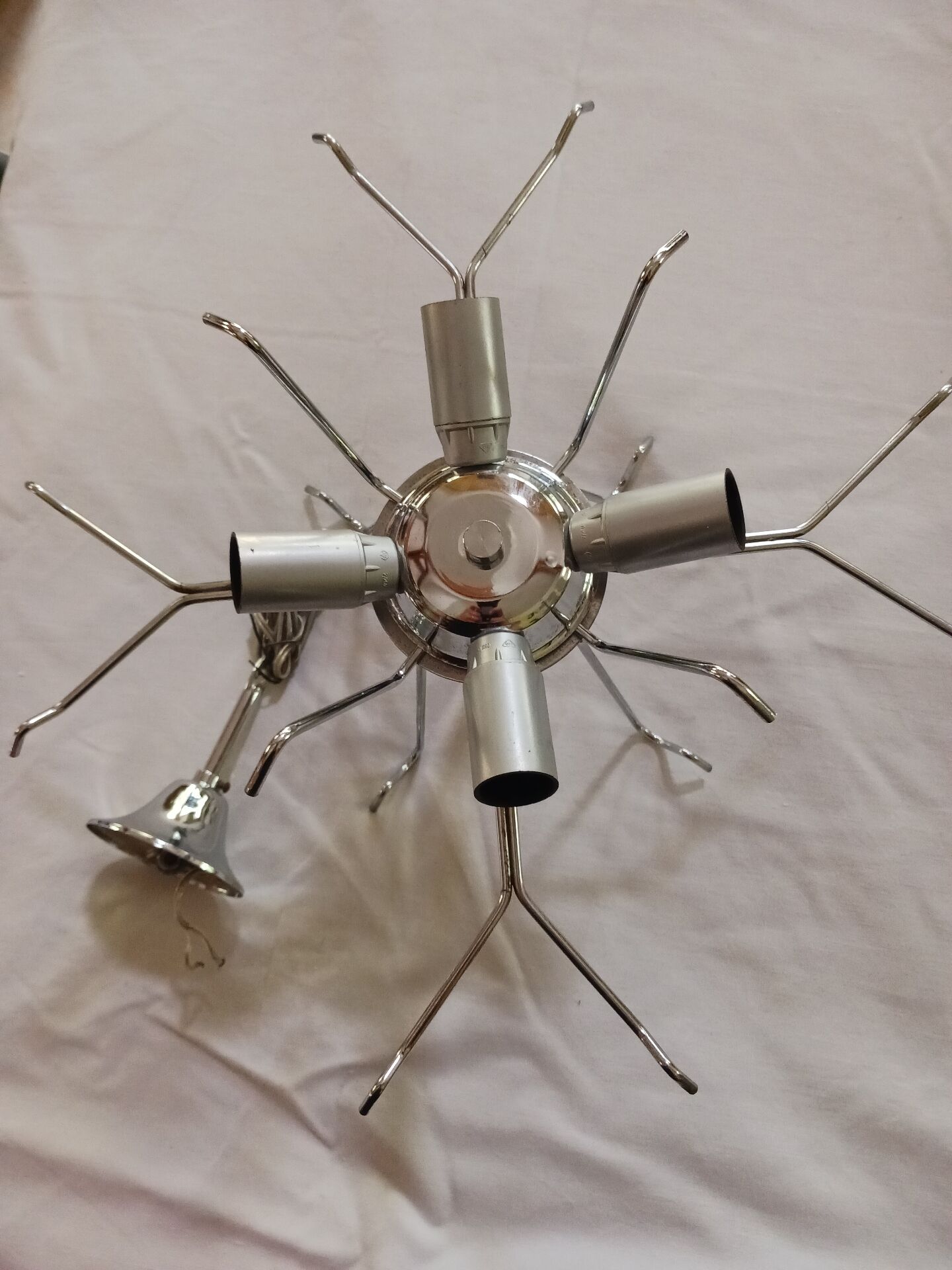 Suspension Spoutnik Space Age vintage