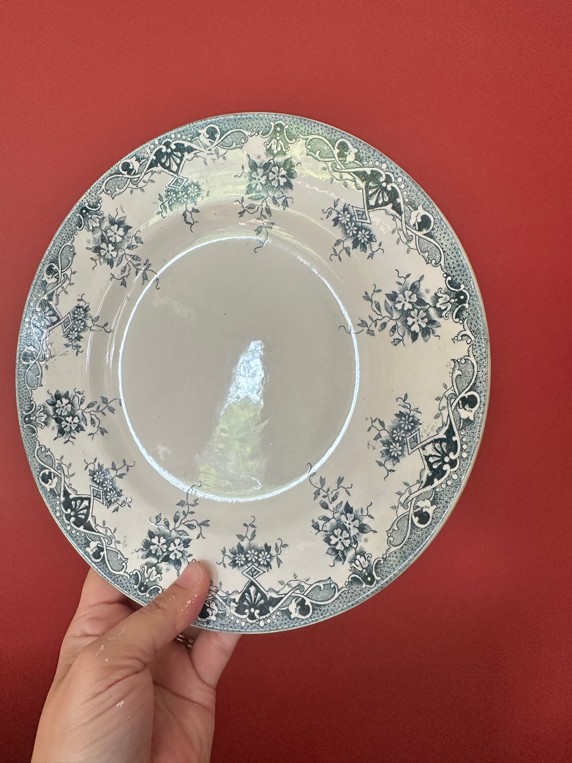 Piédouche - assiette montée