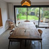 Table for 10-12 people in century-old oak