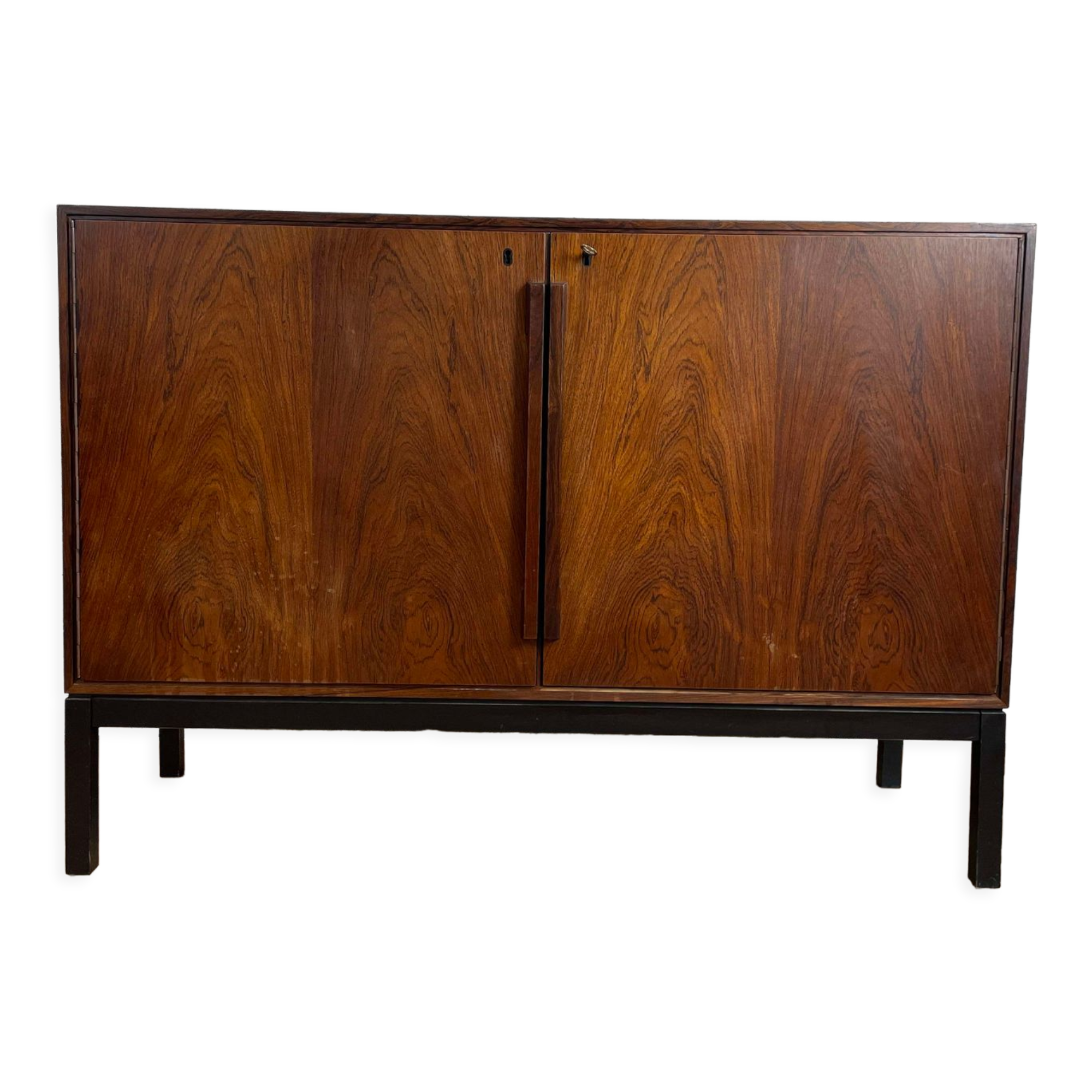 Scandinavian rosewood sideboard by Sigvard Bernadotte, 60s