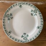 Round dish bfk boch brothers keramis nasturtium model, large model