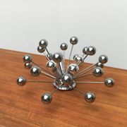 Lampe de table atomique allemande de l'âge spatial du milieu du siècle de Cosack