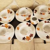 Vintage coffee service 6 people 70s