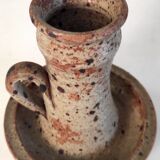 Pyrity sandstone candle holder - 60s/70s