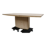 travertine table