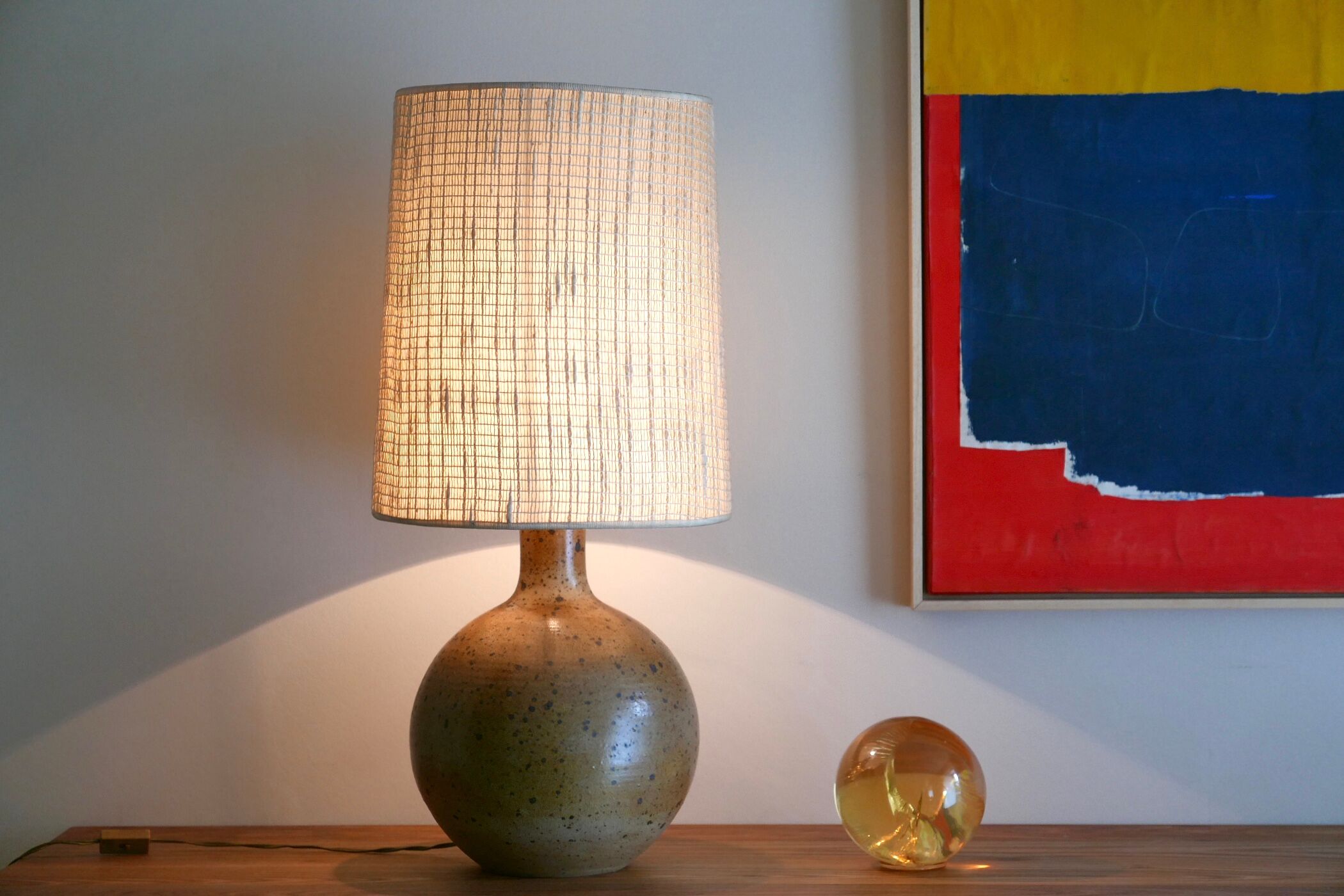 Lamp ball stoneware, early 1970s