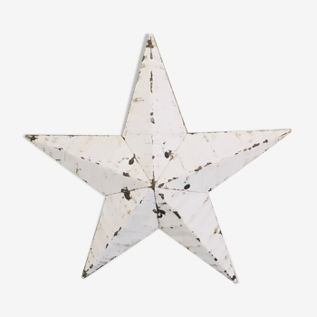 Authentic Amish star USA white 30 cm