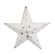 Authentic Amish star USA white 30 cm